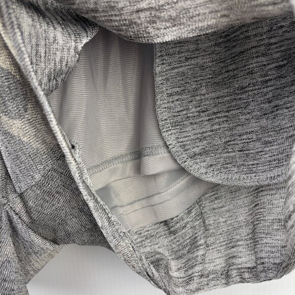 RUDSAK Knitted Camo Shiny Designer Boxing Athletic High-Waist Gray Gold Shorts M - Picture 11 of 14